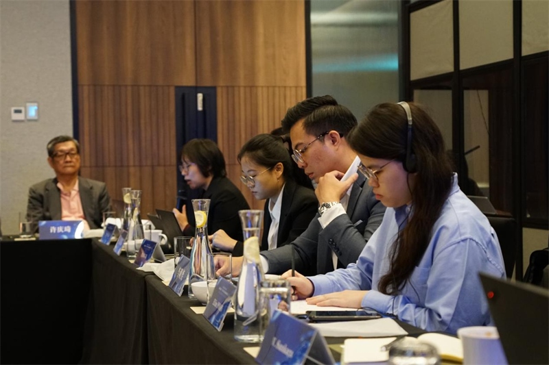 分享會(huì)現(xiàn)場(chǎng)，中馬兩國(guó)記者認(rèn)真記錄。林俊揚(yáng)攝