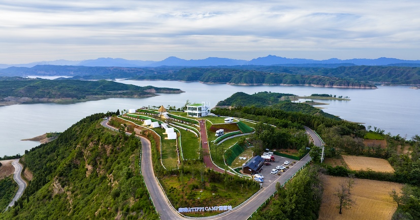 鷹嘴山全景圖。主辦方供圖