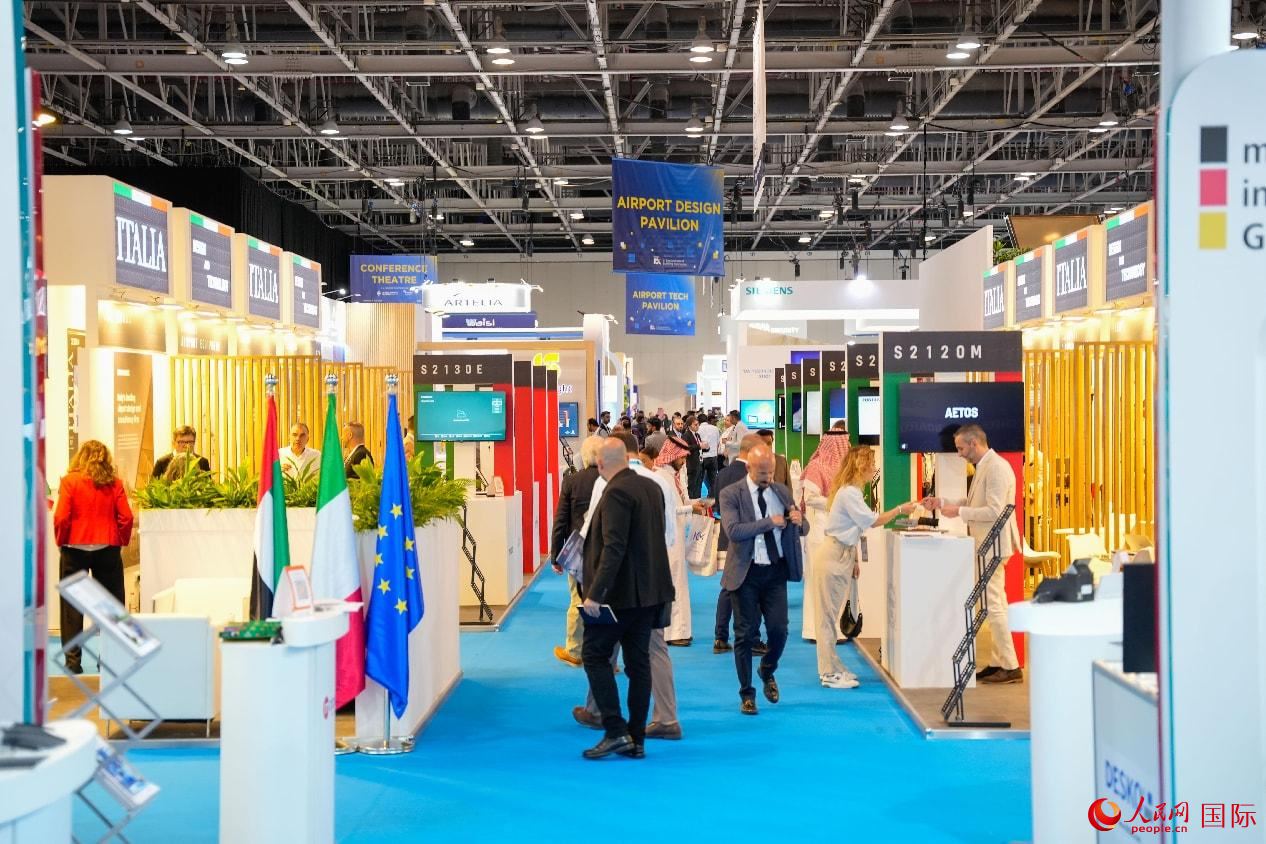 展會(huì)一景。人民網(wǎng)塔里克·易卜拉欣攝