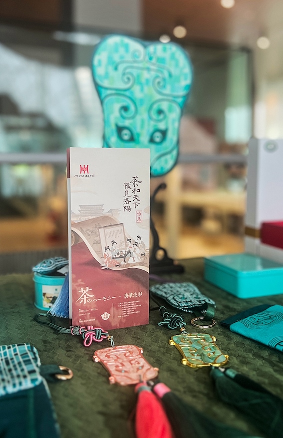 洛陽非遺展示區(qū)。中國駐大阪旅游辦事處供圖