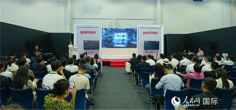 活動現(xiàn)場一景。人民網(wǎng) 塔里克·易卜拉欣攝