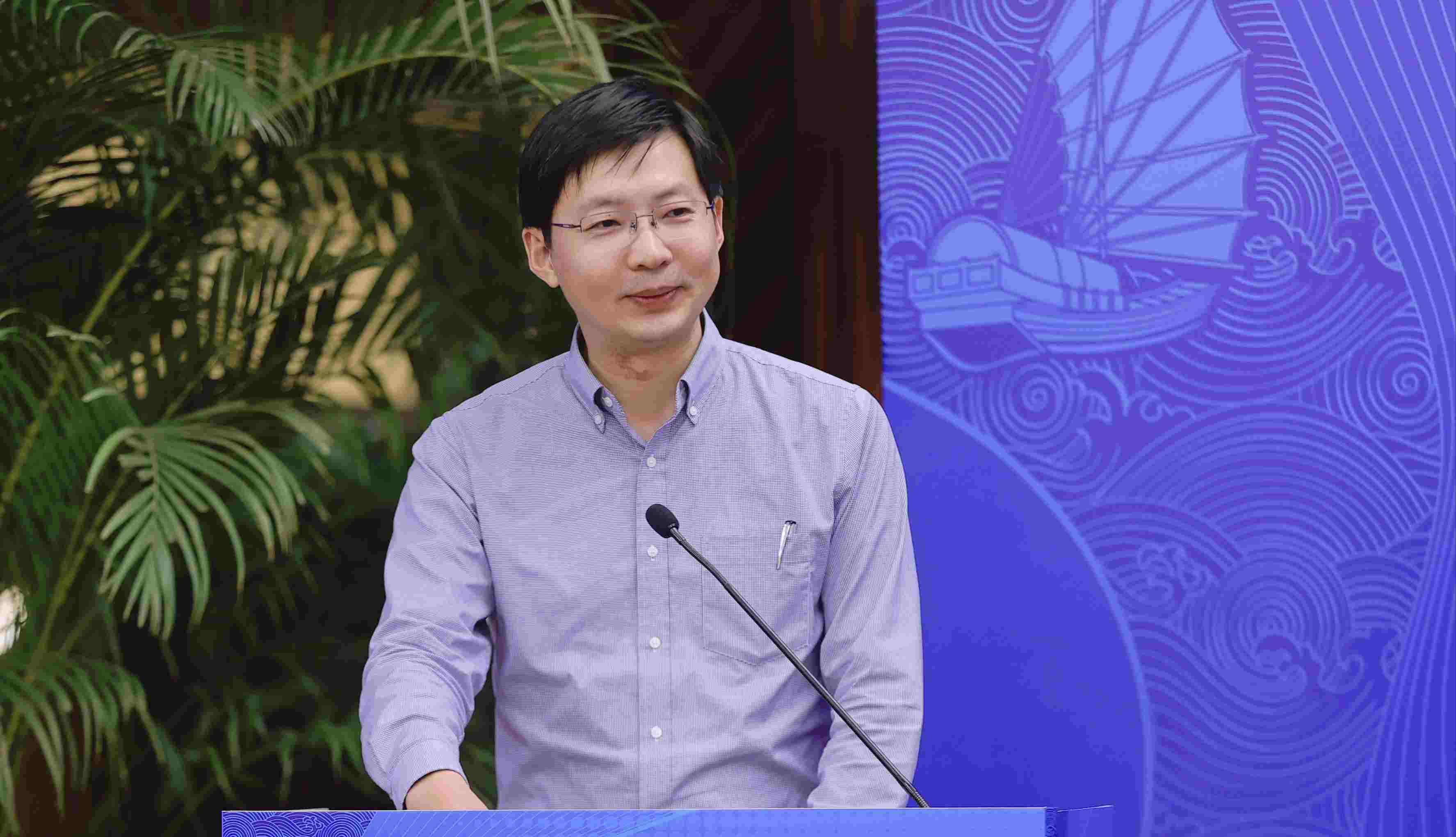 上海國際問題研究院王玉柱研究員。受訪者供圖